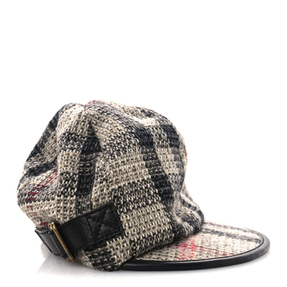 Burberry Wool Check Cap S 5 of 7