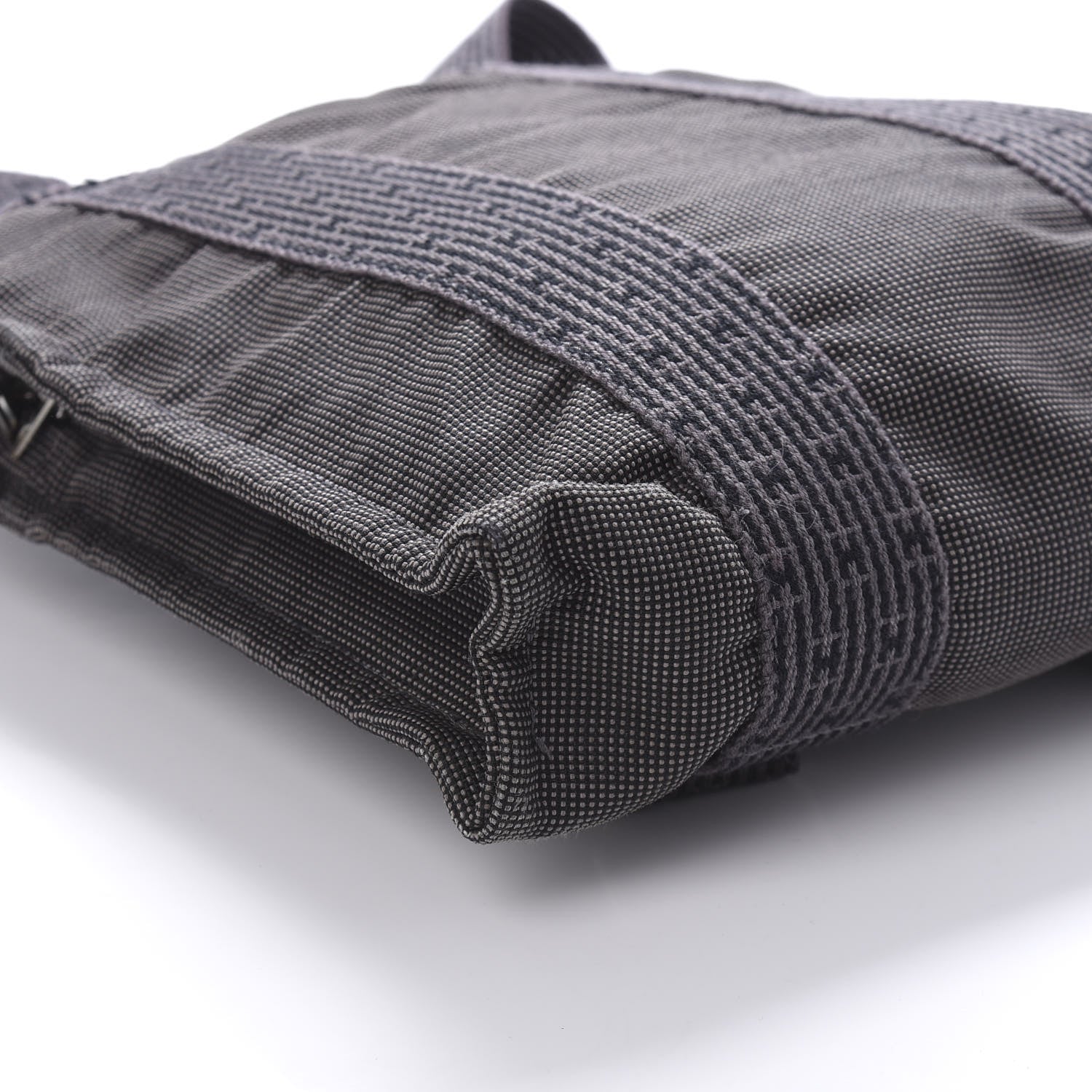 Hermes Canvas Herline Backpack Grey 9 of 18