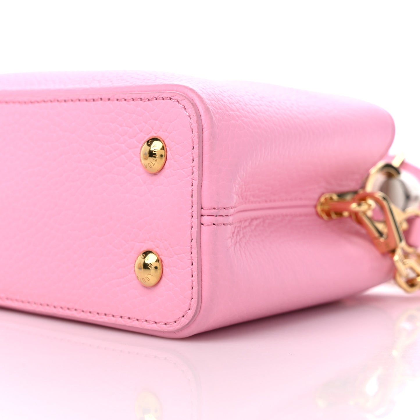 Taurillon Flower Chain Capucines Mini Candy Pink