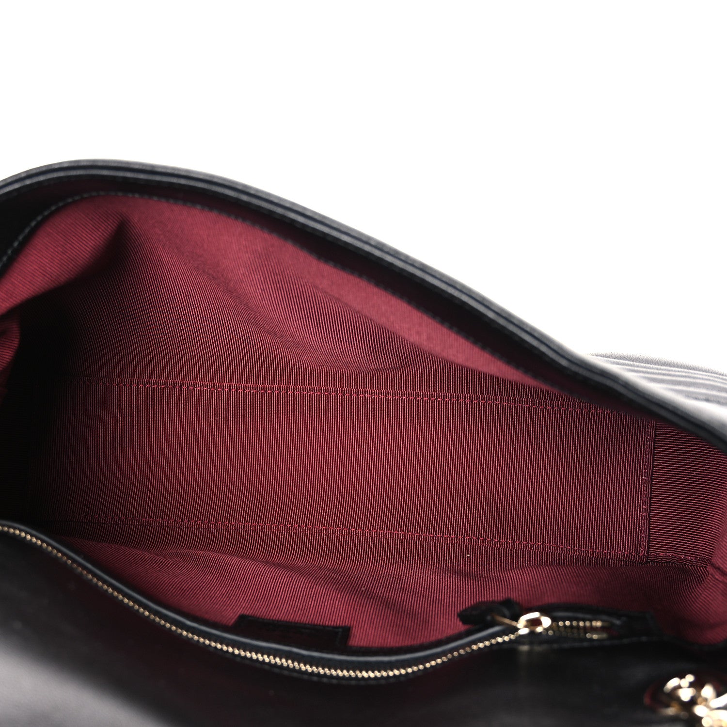 Gucci Lambskin Matelasse Large GG Marmont Shoulder Bag Black 5 of 10