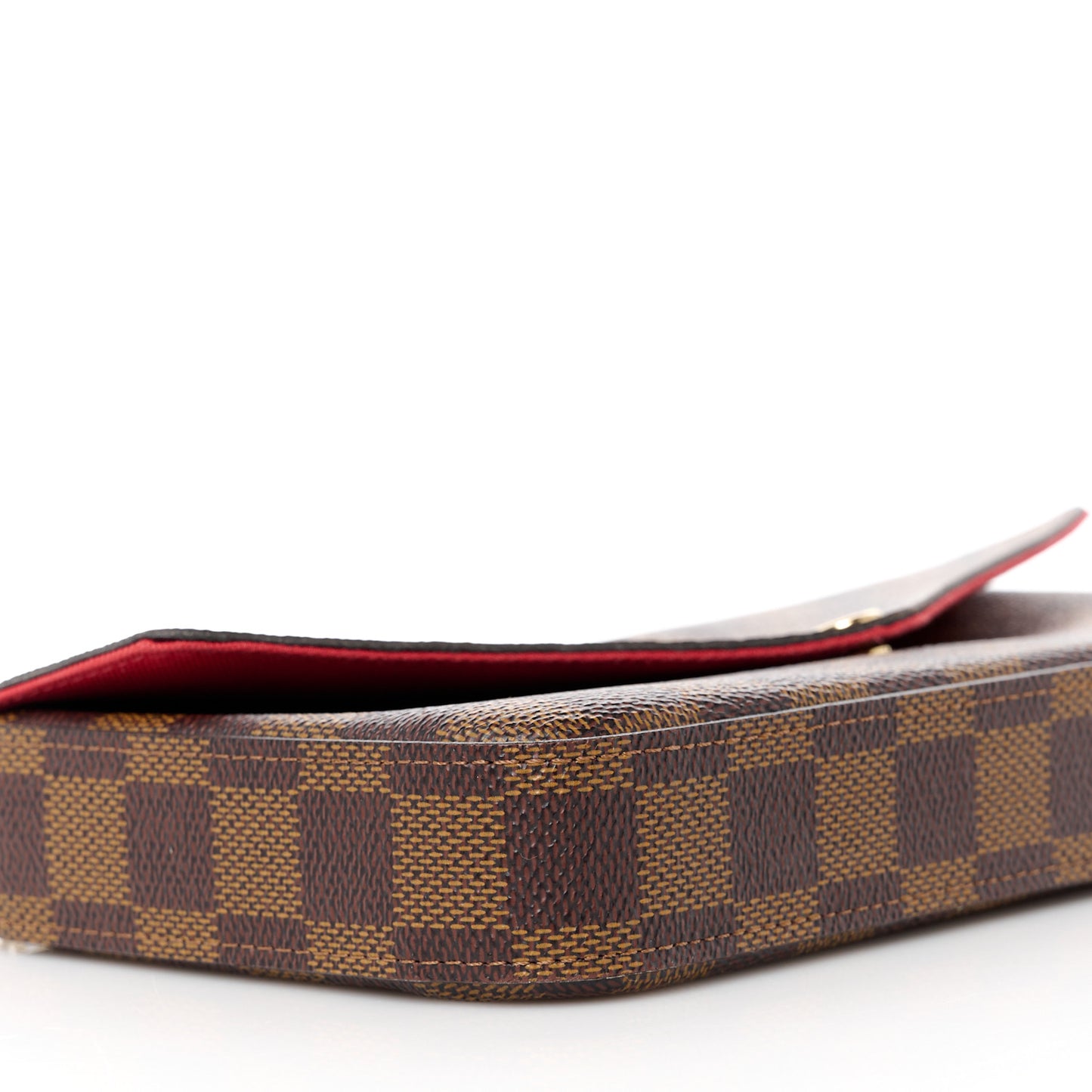 Damier Ebene Pochette Felicie Chain Wallet