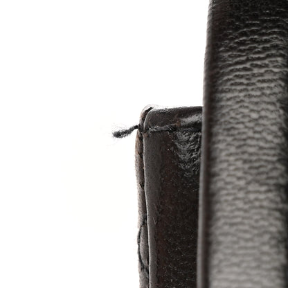 Chanel Lambskin Quilted Medium Double Flap Black 12 of 14