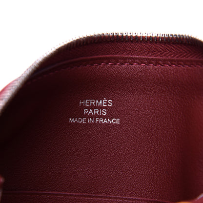 Hermes Swift Couverture Nouvelle Carre Pocket Pouch Jaune Ambre Rose D'Ete 8 of 9