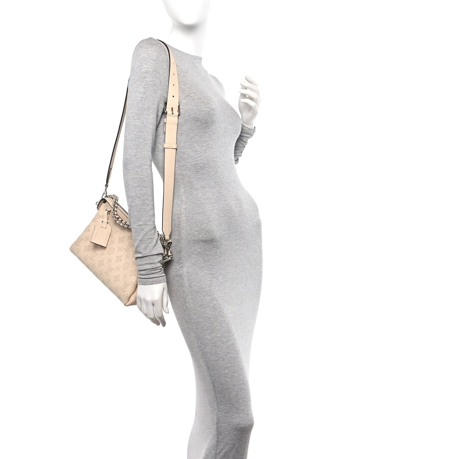 Louis Vuitton Mahina Braided Hand It All PM Creme 2 of 10