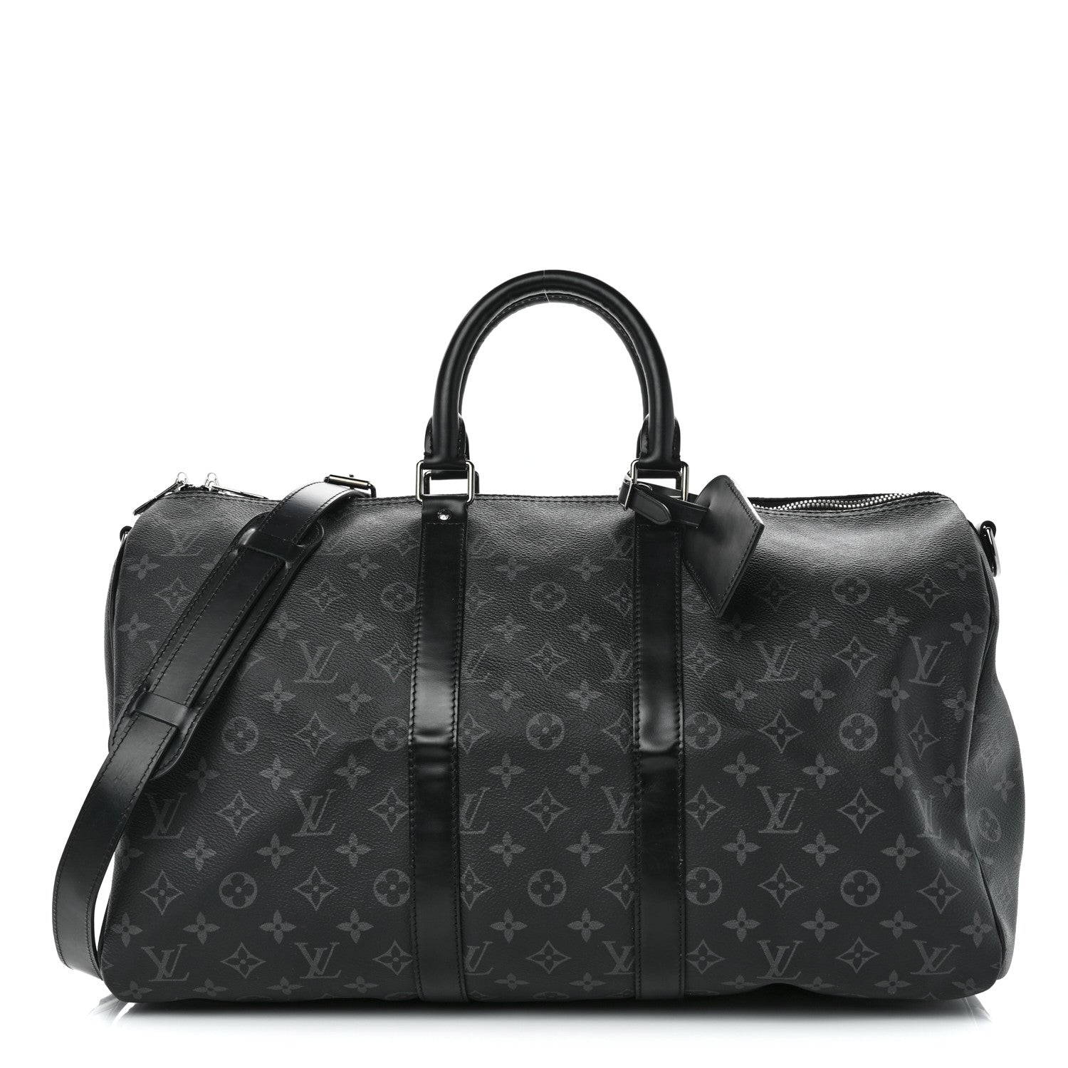Louis Vuitton Monogram Eclipse Keepall Bandouliere 45 1 of 11