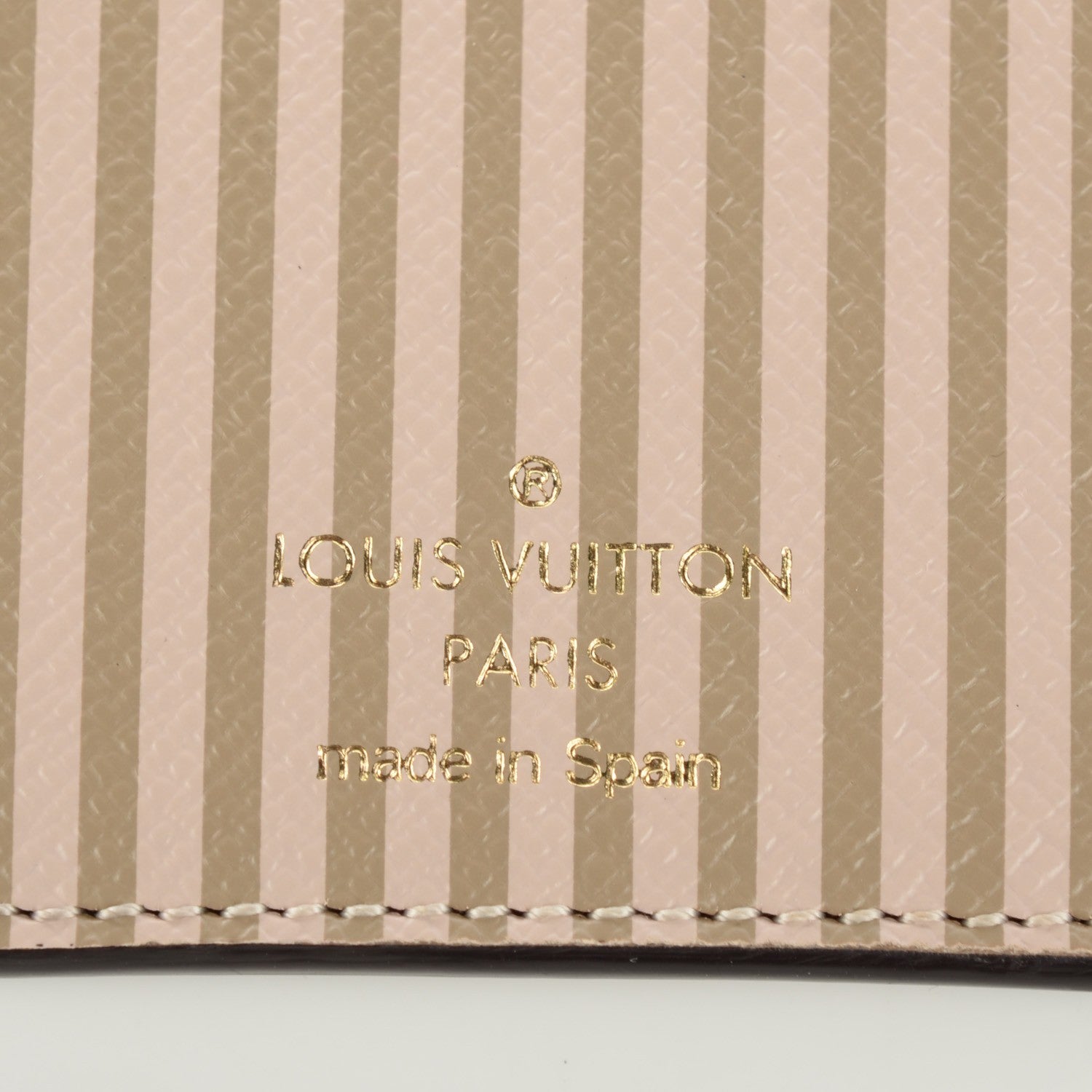 Louis Vuitton Damier Ebene Illustre Trunk Key Holder Beige 3 of 7
