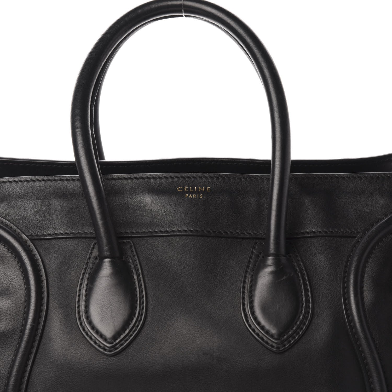 Celine Smooth Calfskin Mini Luggage Black 13 of 13