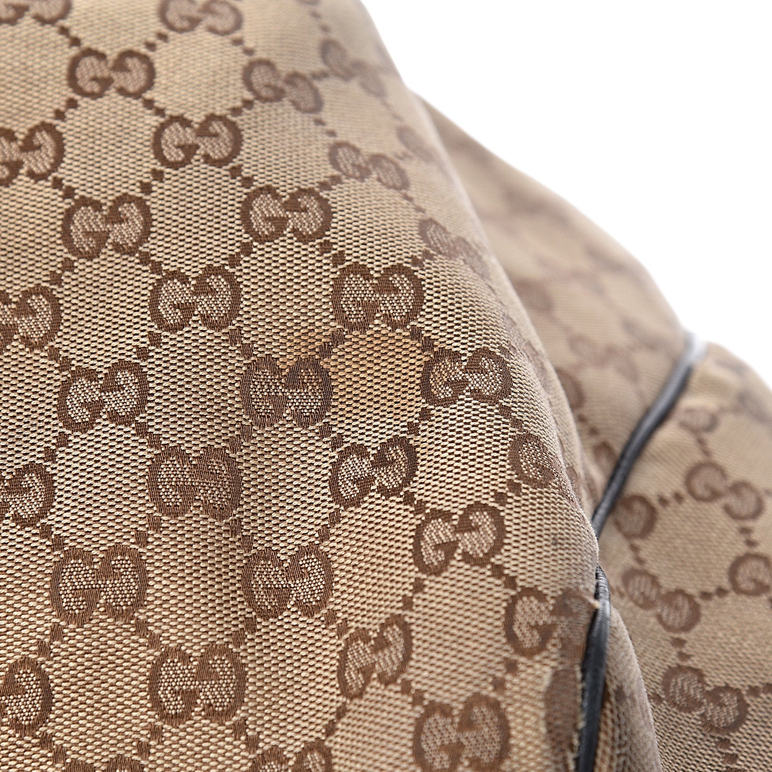 Gucci Monogram Large Sukey Tote Beige Ebony Black 22 of 24