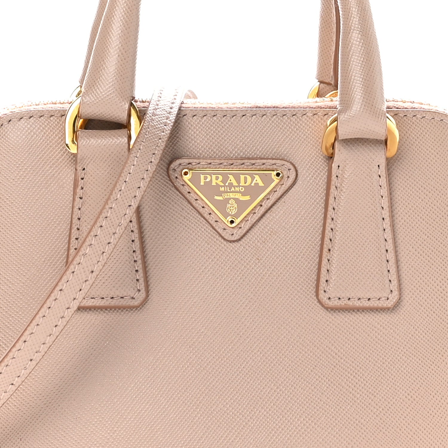 Prada Saffiano Lux Mini Promenade Tote Cammeo 7 of 9