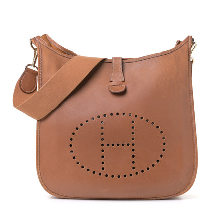 Hermes Courchevel Evelyne GM Gold 2 of 12