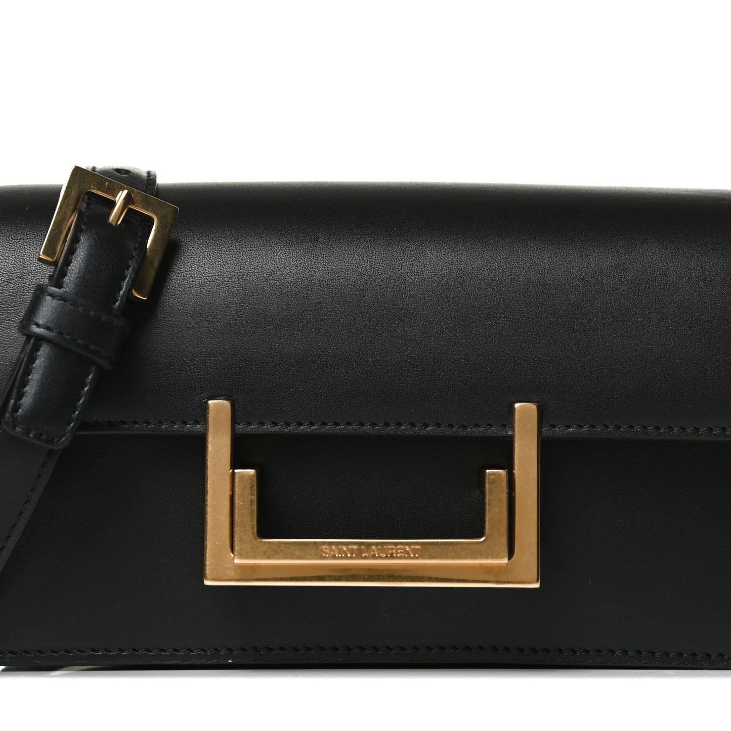 Calfskin Small Classic Lulu Bag Black