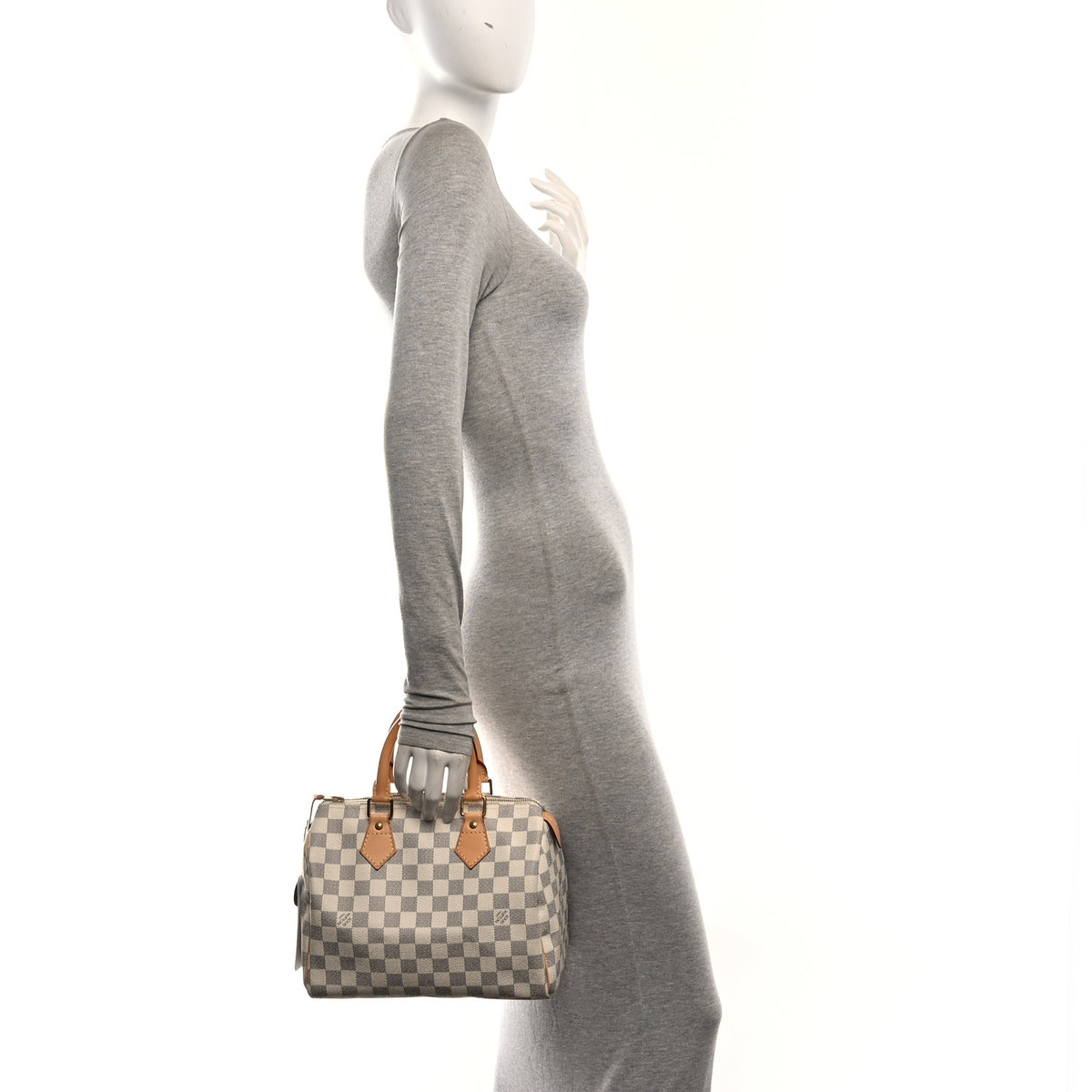 Louis Vuitton Damier Azur Speedy 25 2 of 11