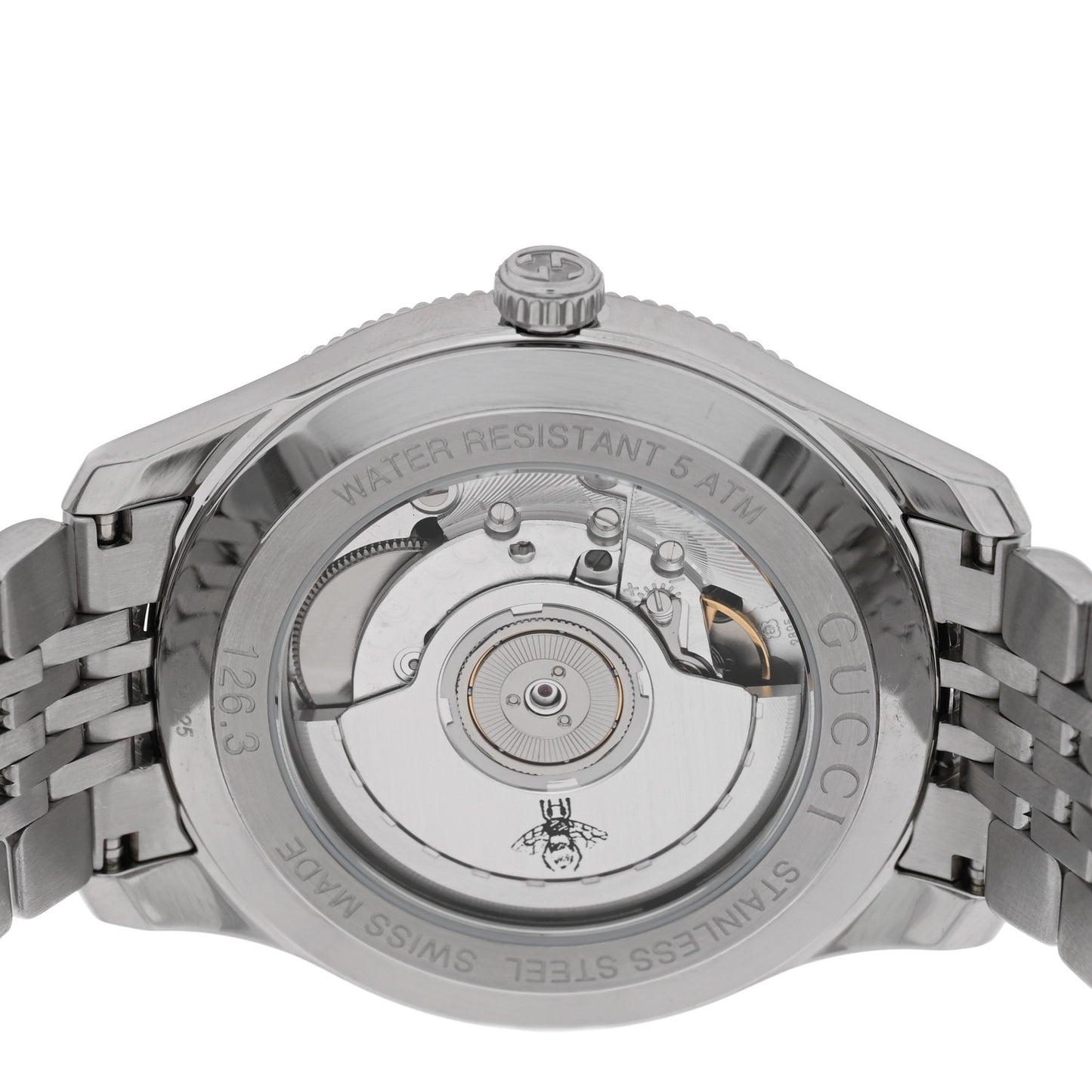 Stainless Steel 40mm G-Timeless Charm Automatic Watch