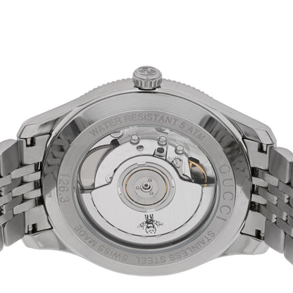 Gucci Stainless Steel 40mm G-Timeless Charm Automatic Watch 4 of 4