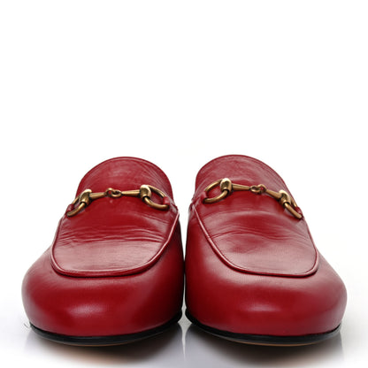 Gucci Malaga Kid Womens Princetown Slippers 37.5 Hibiscus Red 2 of 4