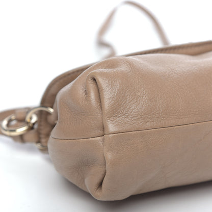 Chloe Calfskin Lily Crossbody Shoulder Bag Beige 9 of 12