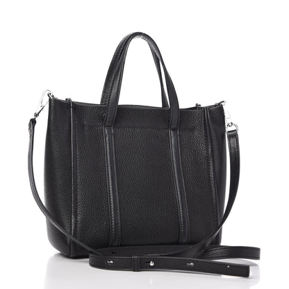 Marc Jacobs Grained Calfskin The Tag 21 Tote Black 3 of 13