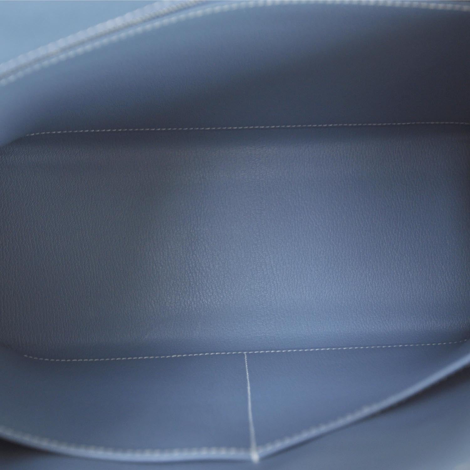 Hermes Epsom Kelly 35 Blue Jean 10 of 10