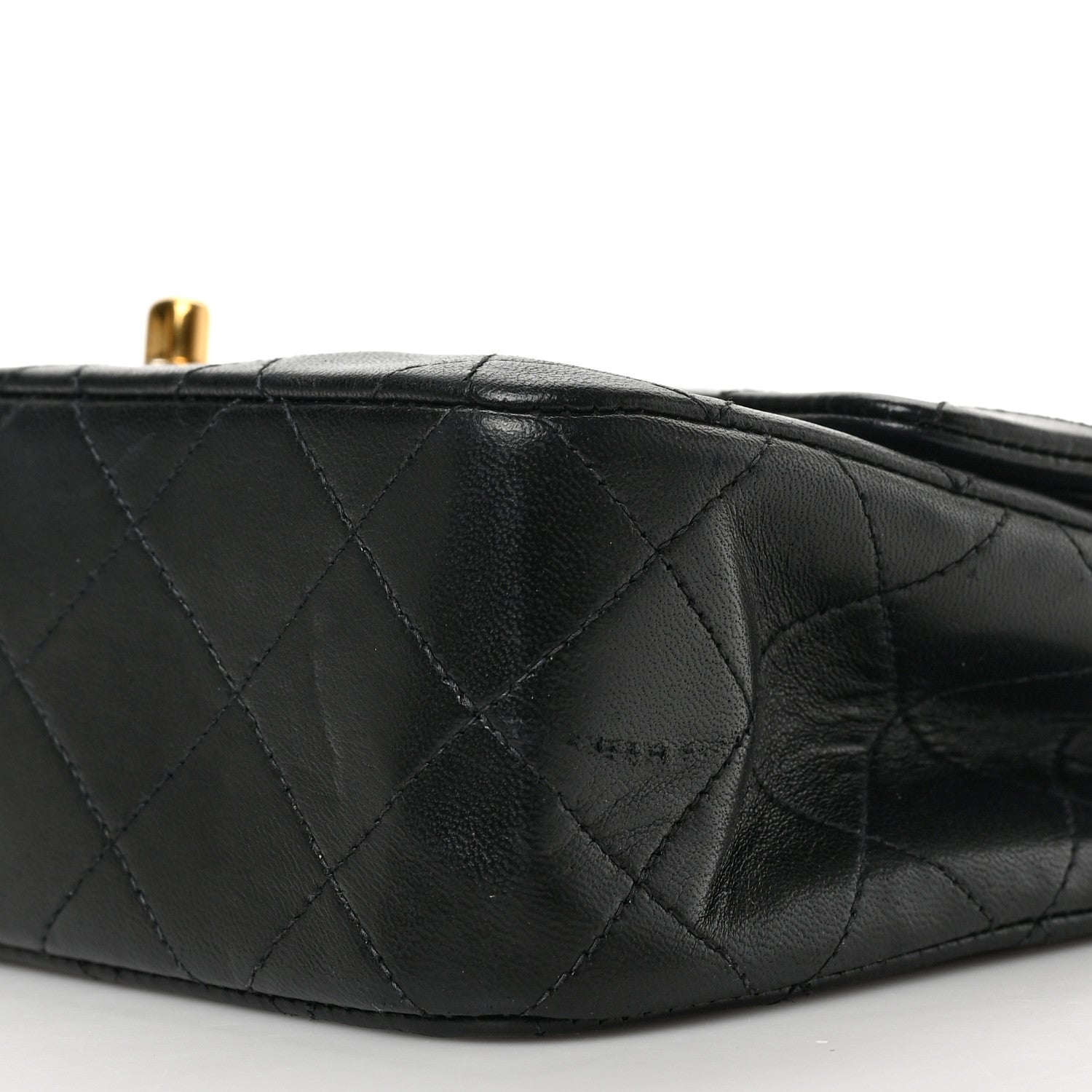 Chanel Lambskin Quilted Small Double Flap Black 8 of 8