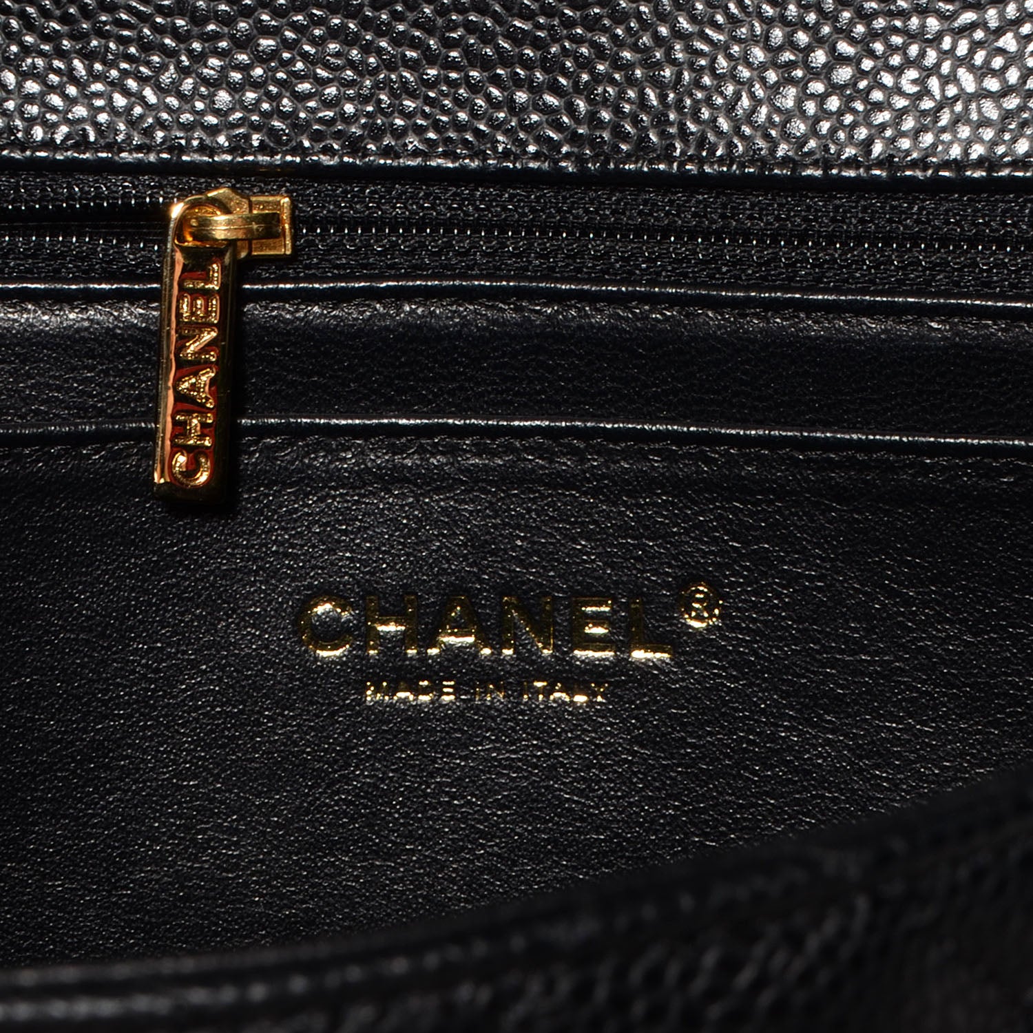 Chanel Caviar Jumbo Single Flap Black 7 of 9