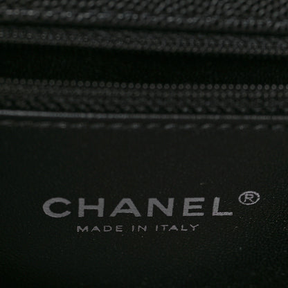 Chanel Caviar Quilted New Medium Boy Flap Black 6 of 9