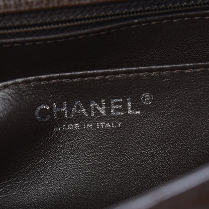 Chanel Caviar Quilted Jumbo Single Flap Dark Brown 6 of 16