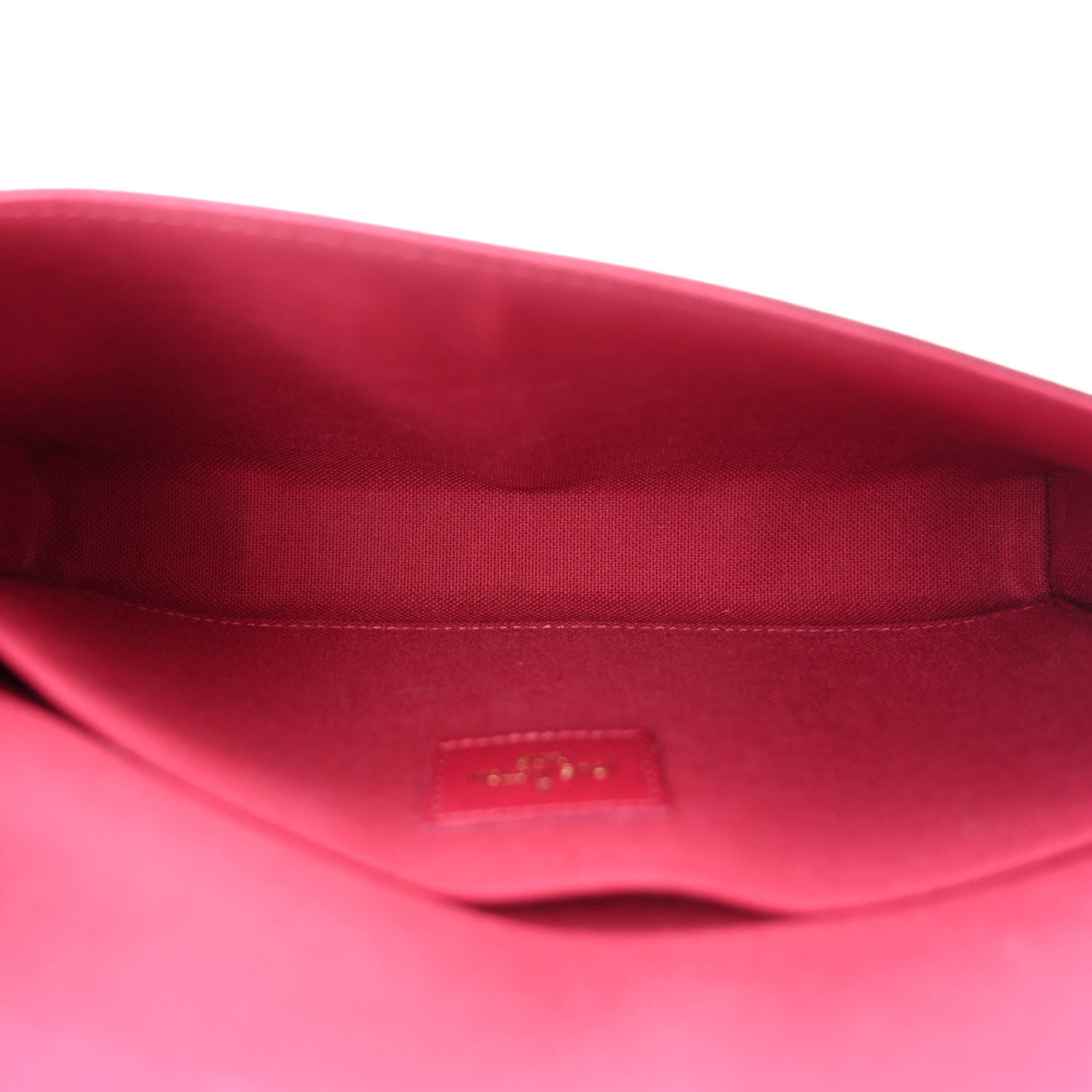 Louis Vuitton Monogram Pochette Felicie Chain Wallet Fuchsia 6 of 12