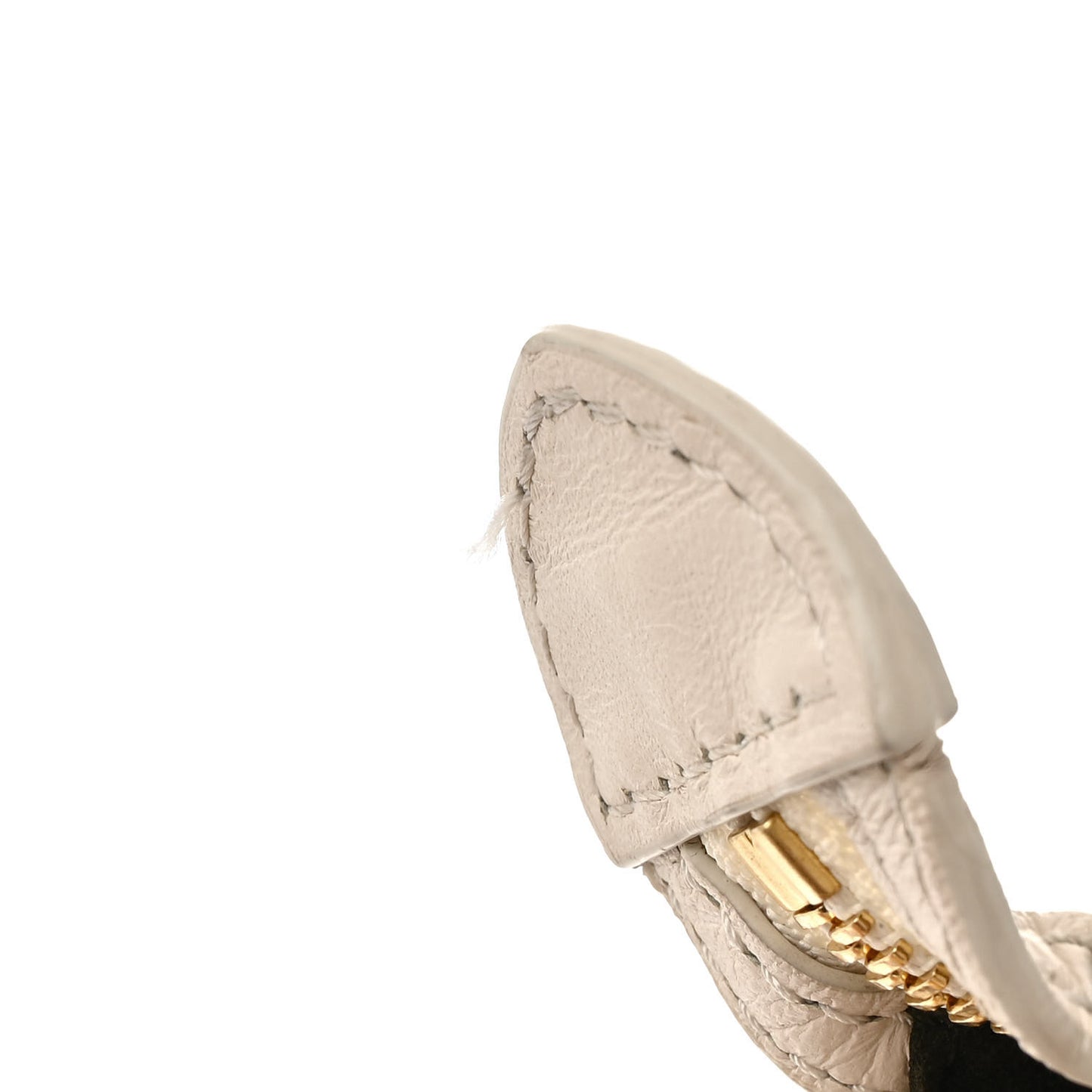 Lambskin Embossed Monogram Coussin PM Beige Cream