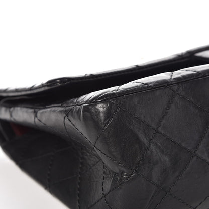Chanel Aged Calfskin Quilted 2.55 Reissue 226 Flap Black 9 of 9