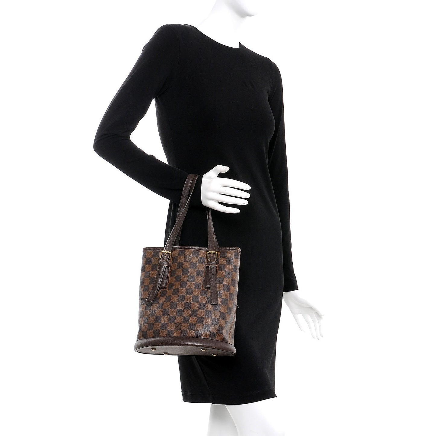 Damier Ebene Marais Bucket 23