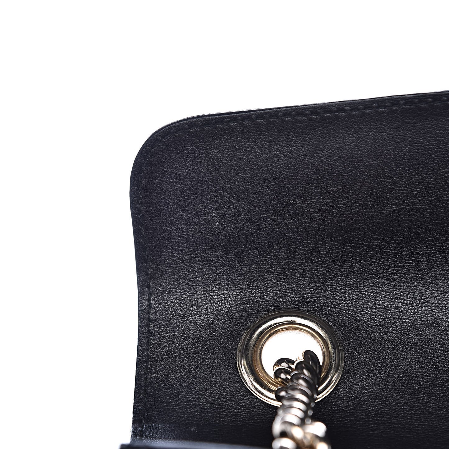 Guccissima Medium Emily Chain Shoulder Bag Black