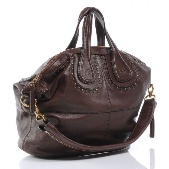Givenchy Lambskin Studded Medium Nightingale Brown 3 of 7
