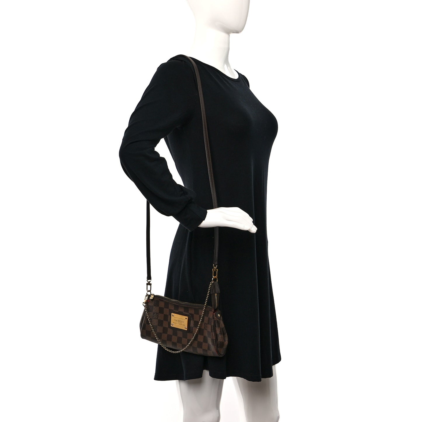 Damier Ebene Eva Clutch