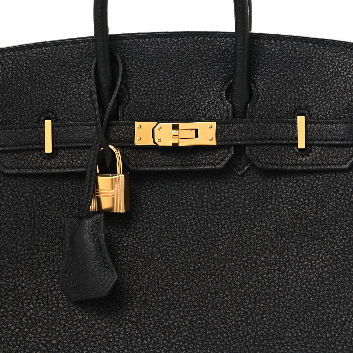 Hermes Togo Birkin 25 Black 8 of 13