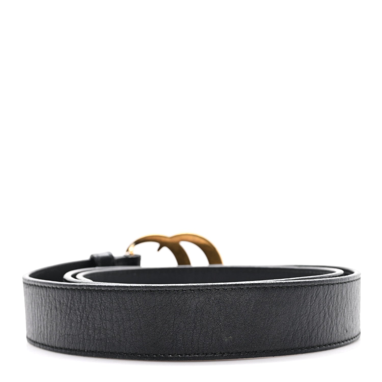 Gucci Calfskin Double G 40mm Belt 85 34 Black 2 of 5