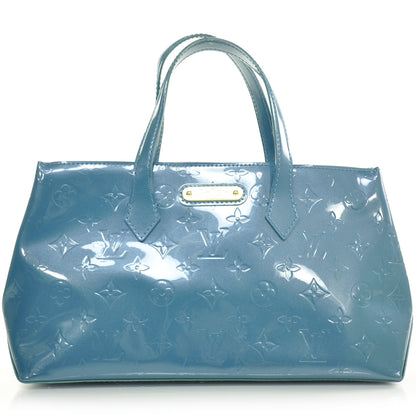 Louis Vuitton Vernis Wilshire PM Blue Galactic 1 of 8