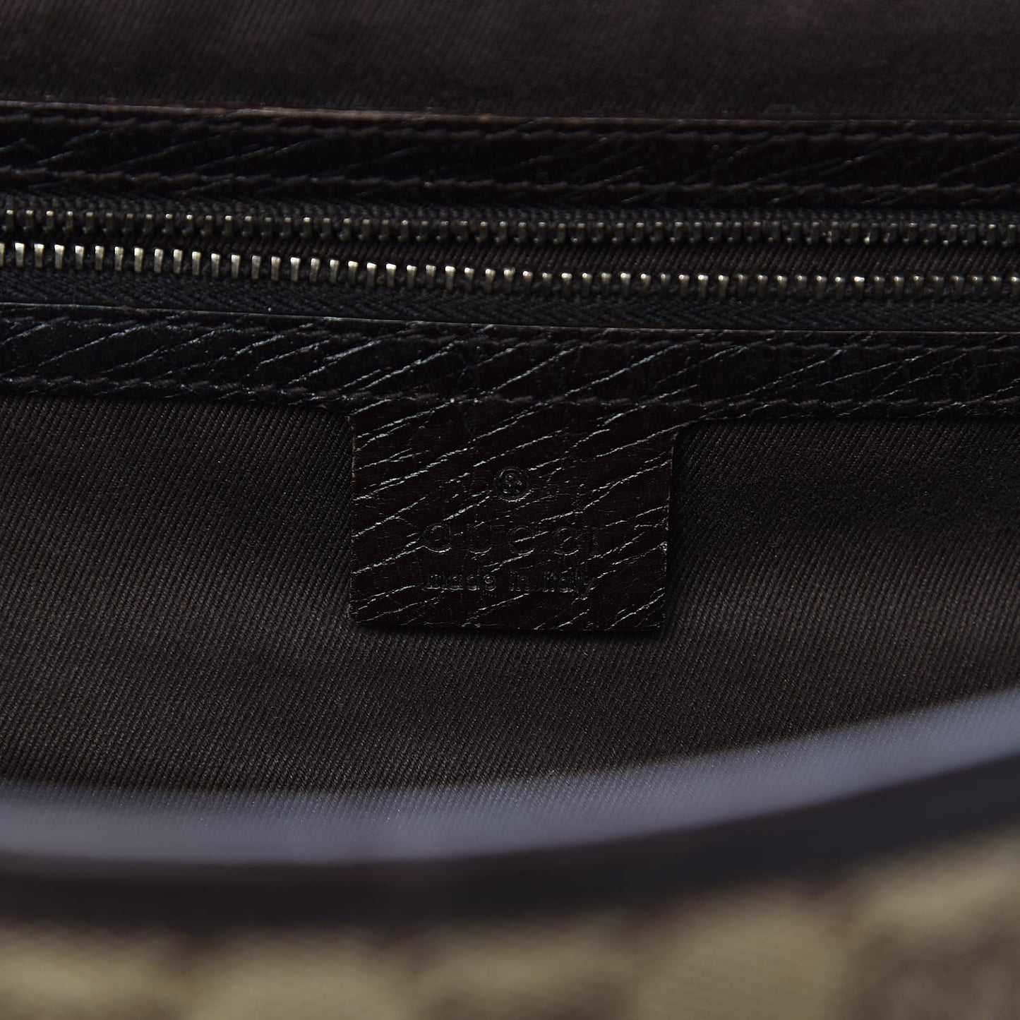 Monogram Bamboo Bullet Bag Dark Brown