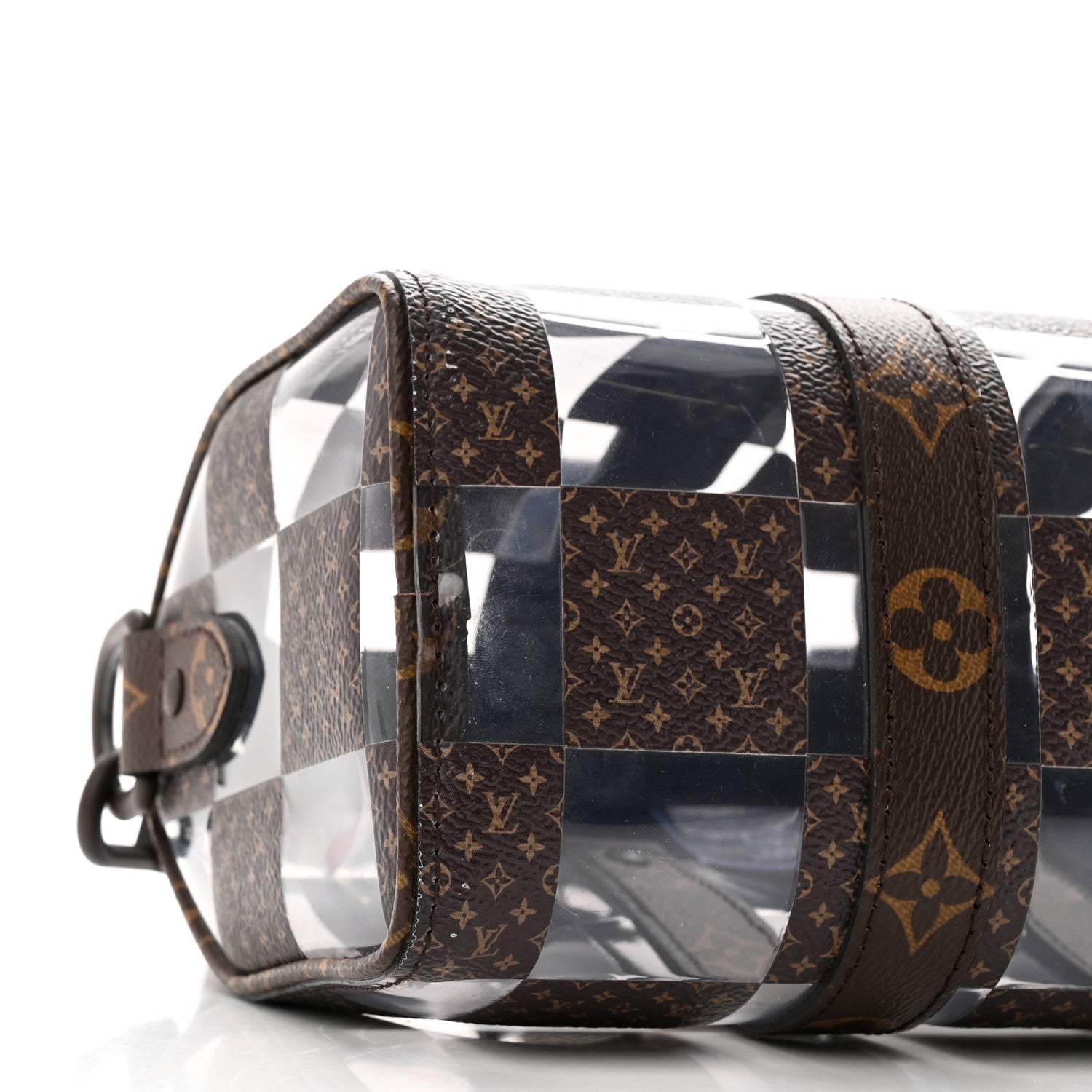 Louis Vuitton PVC Monogram Chess Keepall Bandouliere 25 8 of 10