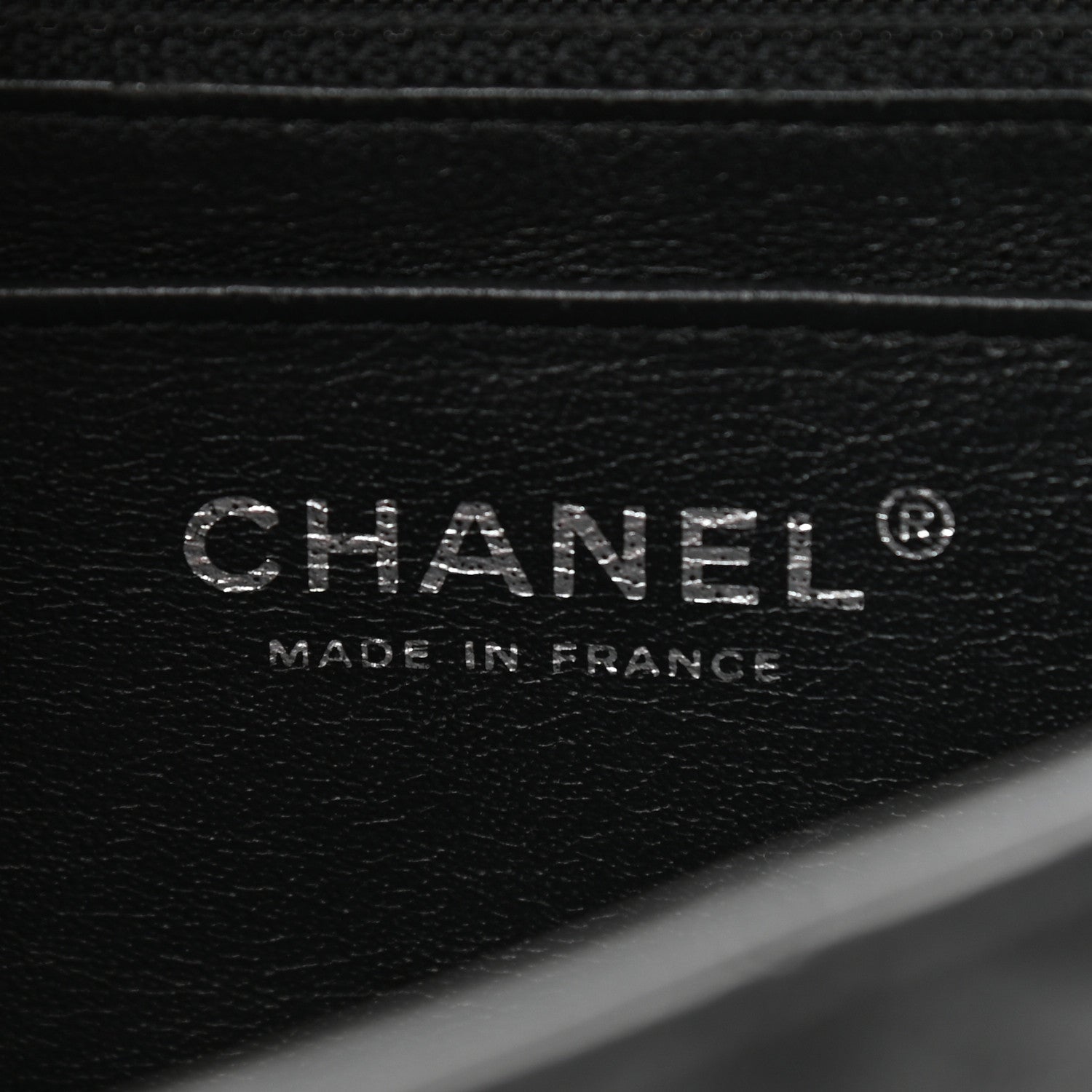 Chanel Crumpled Calfskin Quilted Mini Rectangular Flap So Black 6 of 12