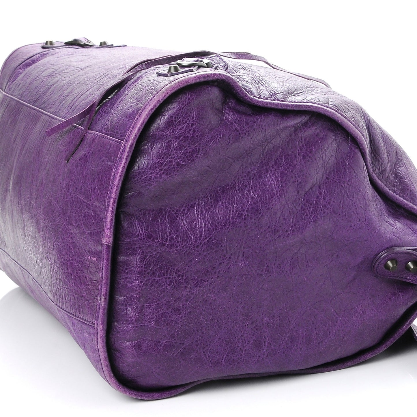 Agneau Classic Hardware Kraft Dark Violet