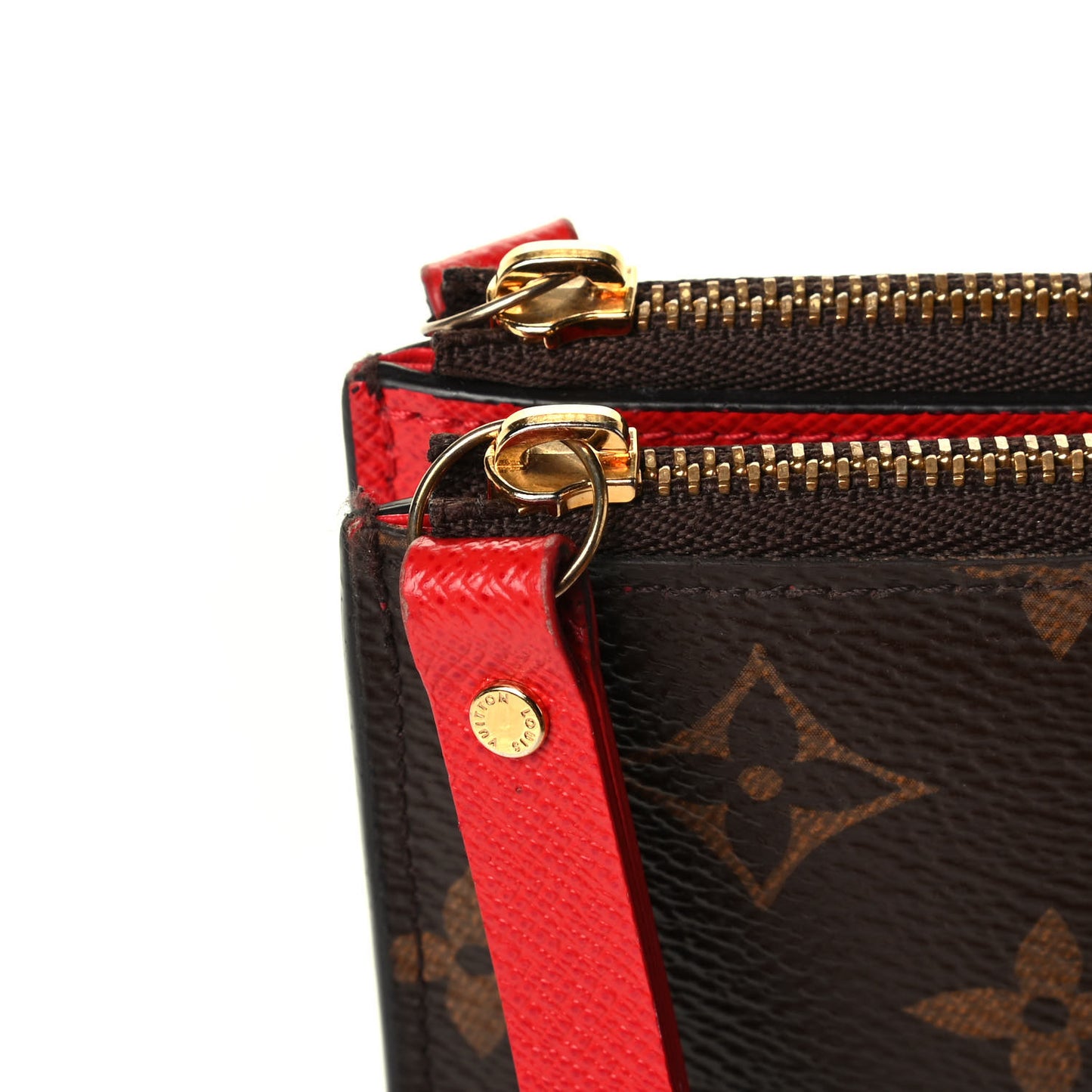 Monogram Adele Wallet Coquelicot