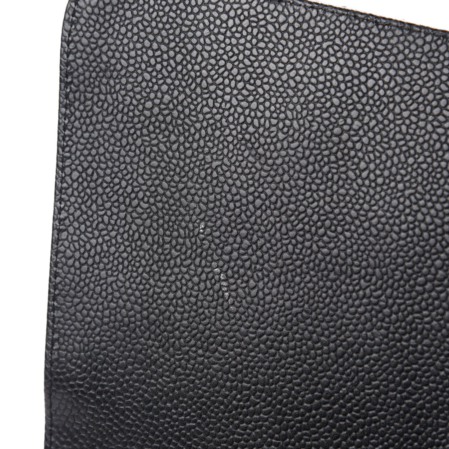 Caviar Quilted Maxi Single Flap Black