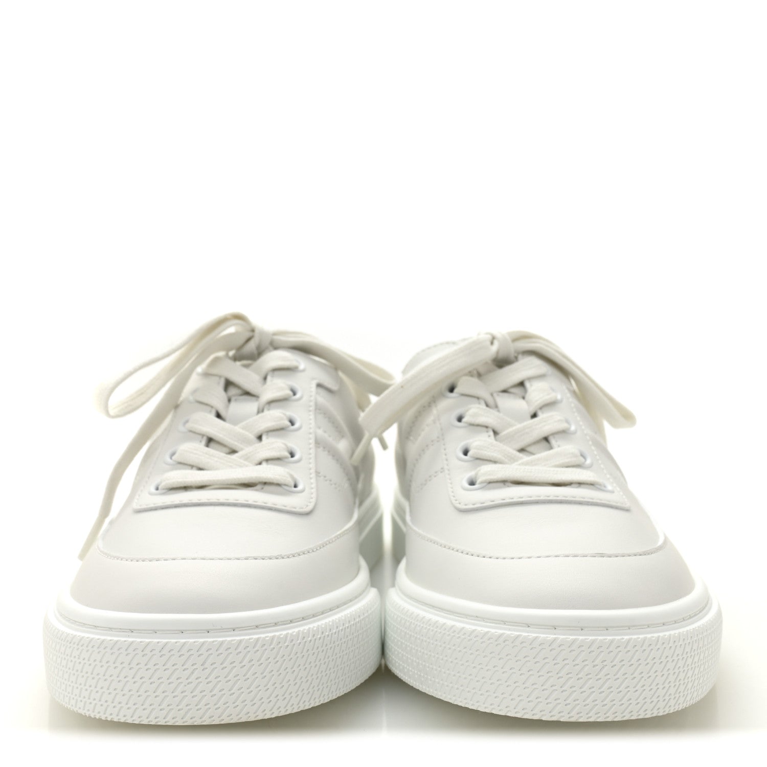 Hermes Calfskin Keep Mule Sneakers 38 White 2 of 10