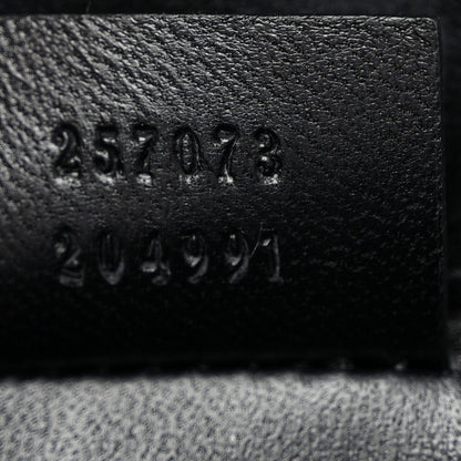 Gucci Patent Microguccissima Small Broadway Clutch Black 7 of 9