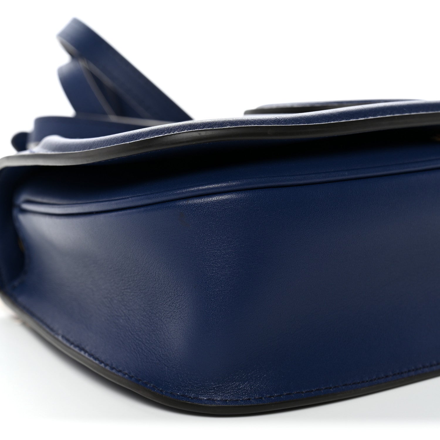 Gucci Roxy Calfskin Medium Blondie Top Handle Bag Blue Agata 9 of 11