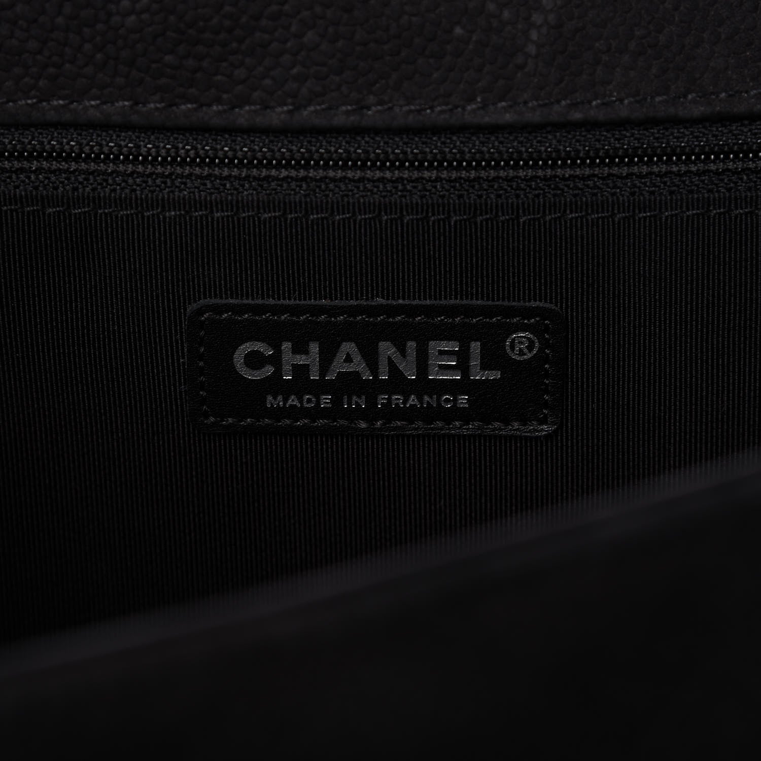 Chanel Iridescent Caviar Quilted Large Boy Flap Black 8 of 10