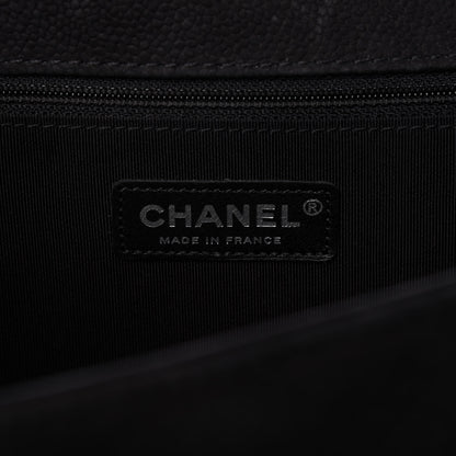 Chanel Iridescent Caviar Quilted Large Boy Flap Black 8 of 10