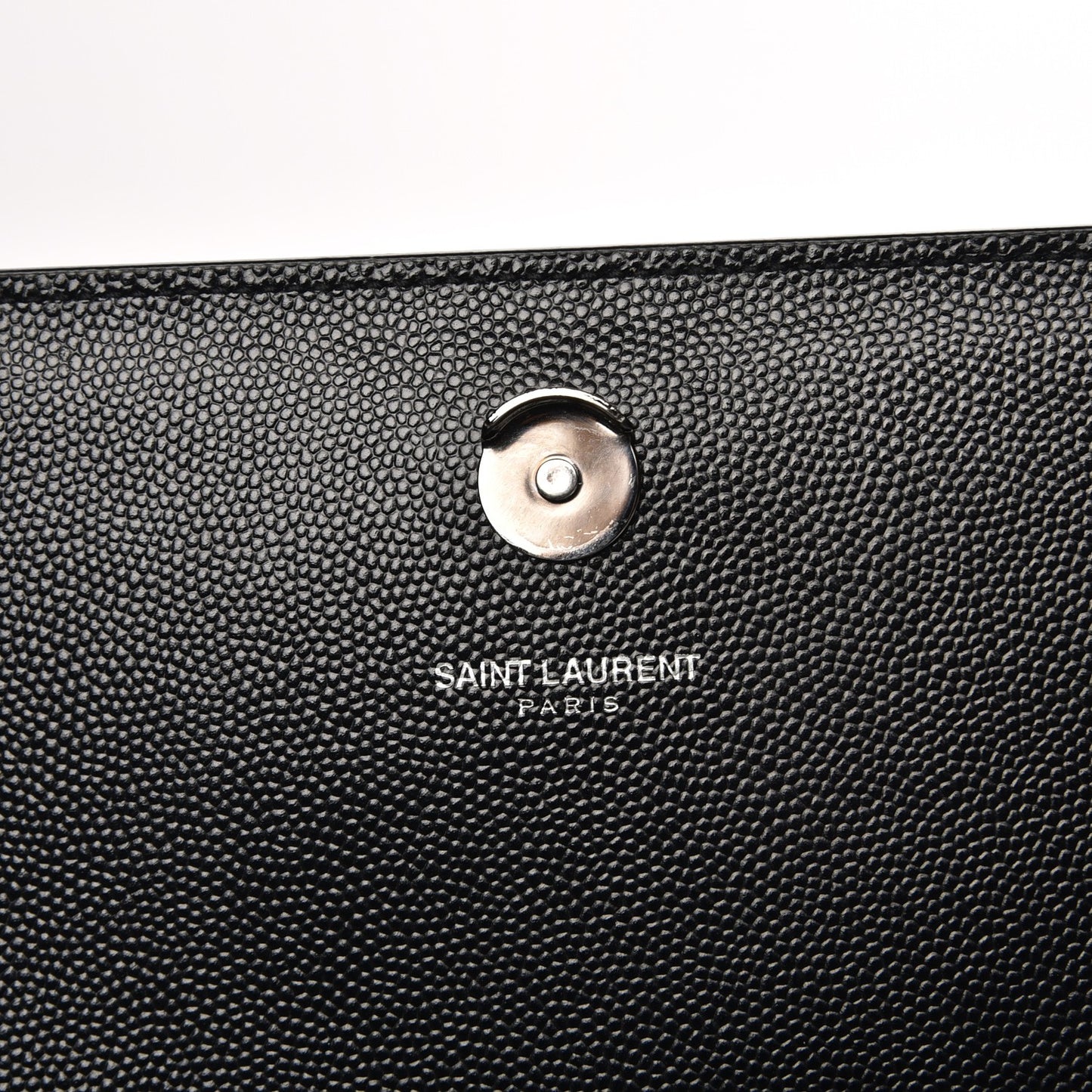 Grain De Poudre Medium Classic Monogram Kate Satchel Black