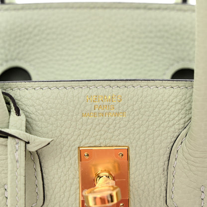 Hermes Togo Birkin 25 Gris Neve 6 of 15