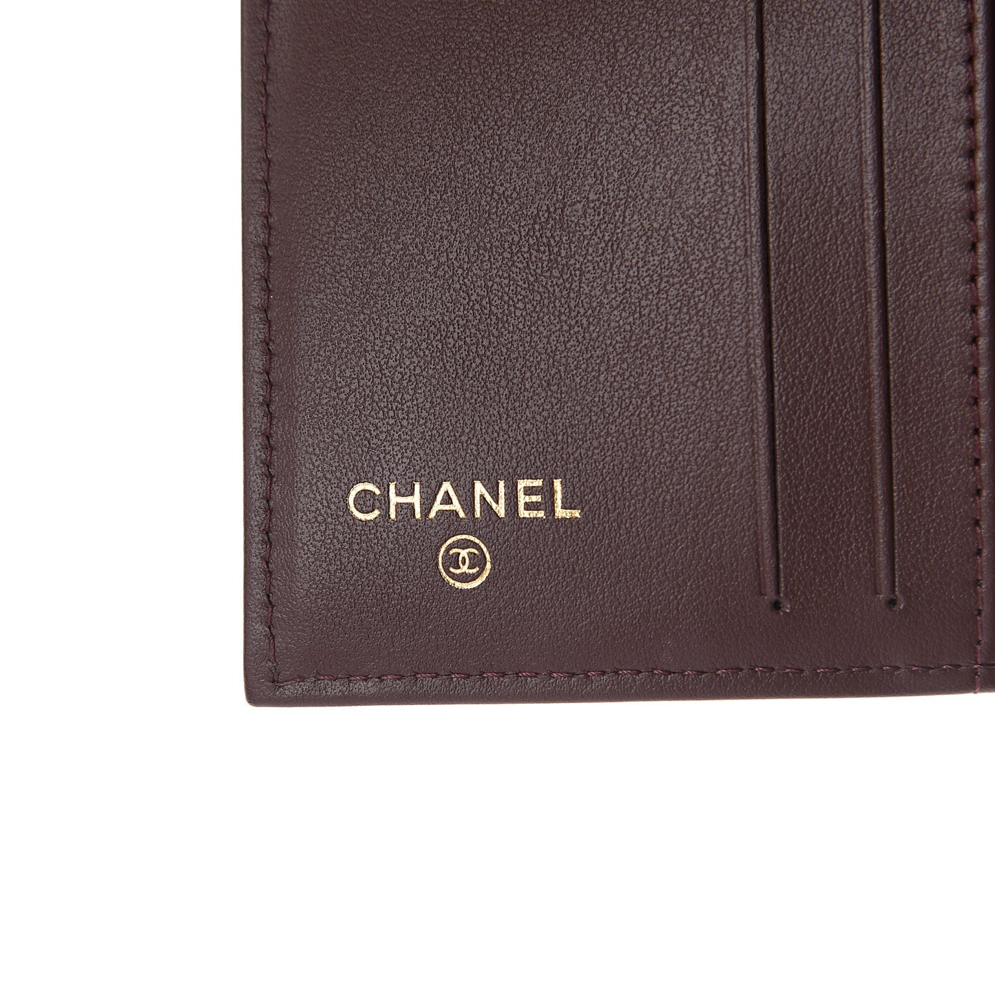 Caviar Quilted Card Holder Wallet Black